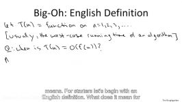 L2 2  Big Oh Notation