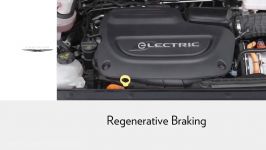 Regenerative Braking How reserve electric power is created in 2017 Chrysler Pacifica Hybrid