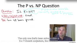 L13 6  The P vs. NP Question