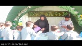 برپایی ایستگاه صلواتی به مناسبت نیمه شعبان