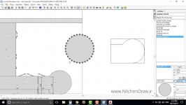 27 وارد کردن فایل های AutoCad در KitchenDraw قسمت دوم