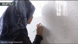 Classes resume at newly opened school in eastern Aleppo