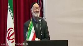 پیرمردروستایی زنجانی دردفاع ازدولت روحانی ودکترظریف