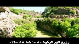 مکانهای زیبای تفریحی انتالیا رودخانه ماناوگات