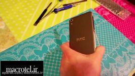 آموزش تعویض درب پشت HTC E9s در macrotel.ir