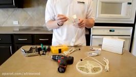 How to install LED Under Cabinet Lighting