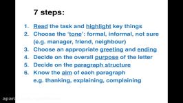 IELTS Simon Writing Task1 General part 1