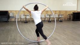 Awesome Academy Roue Cyr Wheel  PEOPLE ARE AWESOME 2017