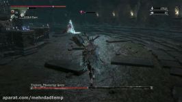 مبارزه ملکه pthumerian queen در بازی bloodborne