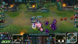 TSM Hauntzer Kennen VS SKT Huni Galio Highlights  2017 MSI Group Stage D4