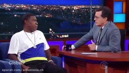 حضور Tracy Morgan در برنامه The Late Show with Stephen