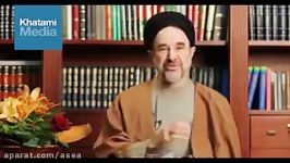 پیام تصویری سیدمحمد خاتمی در مورد انتخابات 1396