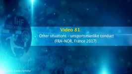 Video 81  Other situations ÔÇô unsportsmanlike conduct