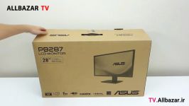 آنباکسینگ مانیتور ایسوس ASUS PB287Q