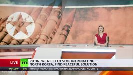 Putin We need to stop intimidating North Korea find peaceful solution