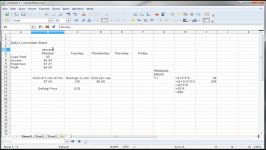 7  LibreOffice Calc Excel Tutorial Fill Handle Anchor