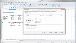 9 Libre Office Calc rows of text in 1 cell  Format