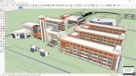 مدل اسکچاپ دانشگاه 3 بعدی  B5