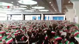خروش قیامت حامیان رئیسی در مصلی تهران