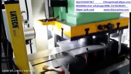 China developed automatic punching line factory high efficiency in manufacturing parts