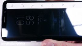 Galaxy S8 Durability Test  Scratch Burn and BEND tested