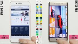 iPhone 7 Plus vs. Huawei Mate 9 Pro Speed Test