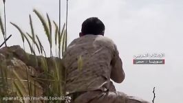 دفع هجوم شدیدداعش توسط ارتش سوریه ونیروهاى مقاومت درریف