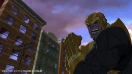 نبرد بین ثانوس انتقام جویان Avengers vs Thanos