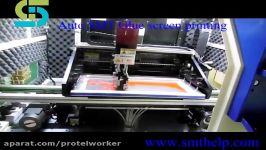 Auto SMT Glue screen printing for Electronic Manufacturing PCB assembly