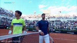 Tuesday Rome Highlights Fognini Shocks Murray Djokovic Advances