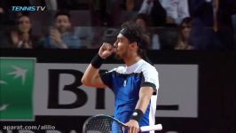 Fabio Fognini stuns Andy Murray Top Hot Shots