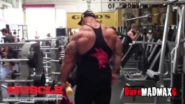 Real Life Giant Morgan Aste  Biggest Bodybuilder Ever Trains In USA