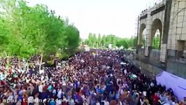 خیزش ۳۰۰ هزار نفری مردم تهران در حمایت ابراهیم رئیسی