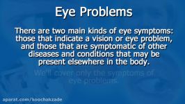 Symptoms Of Eye Problems  Eye Pain Cataracts Pink Eye Glaucoma Macular Degeneration
