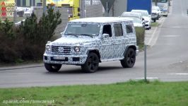 2019 Mercedes G Wagon spied testing at the Nürburgring