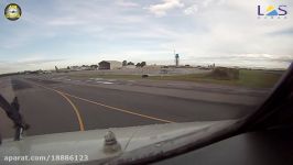 LAS Boeing 727 Cockpit Takeoff with great Bogota views AirClips