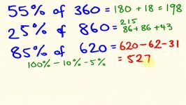 Percentage Trick  Solve precentages mentally  percentages made easy with the cool math trick