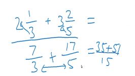 Adding fractions in just seconds