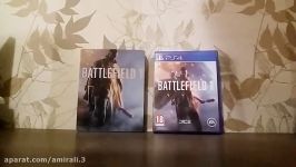 آنباکسینگ بازی BATTLEFIELD 1 STEELBOOK زبان فارسی