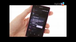Sony Xperia ZR user interface digitell.ir