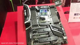 Computex 2017 مادربرد MSI X299 PRO Carbon AC