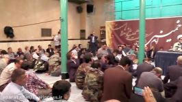 مراسم تجدید میثاق بسیجیان آرمان های امام خمینی ره