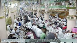 اذان افطار رویایی زیبای مدینه منوره 3 رمضان 1438