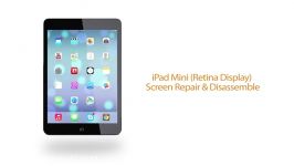 iPad Mini Retina Display باز بسته کردن تعویض ال س