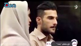 جلوگیری علیخانی صحنه منشوری در برنامه ماه عسل