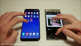 Sony Xperia XZ Premium vs Samsung Galaxy S8+ Speed Test