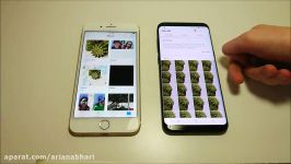 Samsung Galaxy S8+ vs iPhone 7 Plus Speed Test Multitasking Benchmark