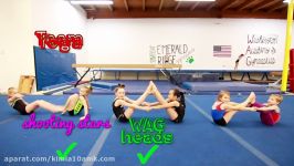 Gymnastics yoga challenge