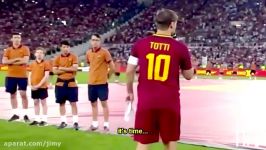 WITH ENGLISH SUBTITLES Francesco Totti Full Emotional Farewell Speech  AS ROMA 28.05.17