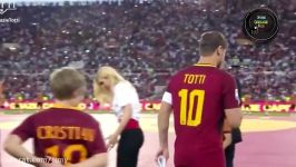 Francesco Totti reads his touching Goodbye letter WITH ENGLISH SUBTITLES